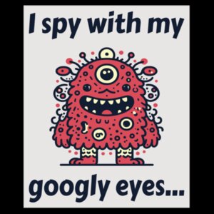 I Spy with my Googly Eyes Design