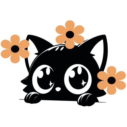 Peeping Kitten Thumbnail