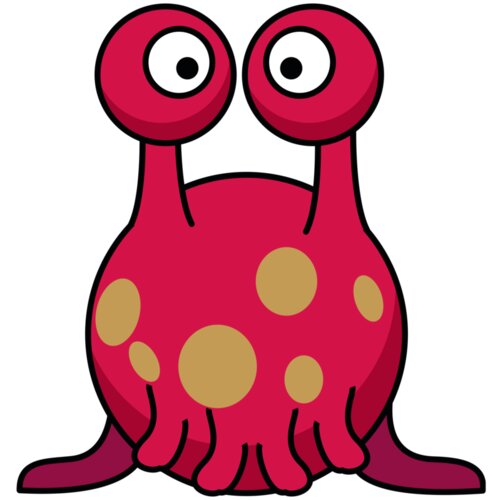 Pink 2 Eyed Monster Thumbnail