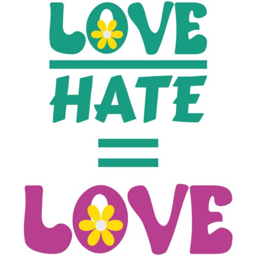 Love Over Hate Equals Love - Sharon at Dottee Thumbnail