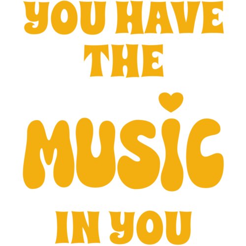 You Have The Music In You Thumbnail