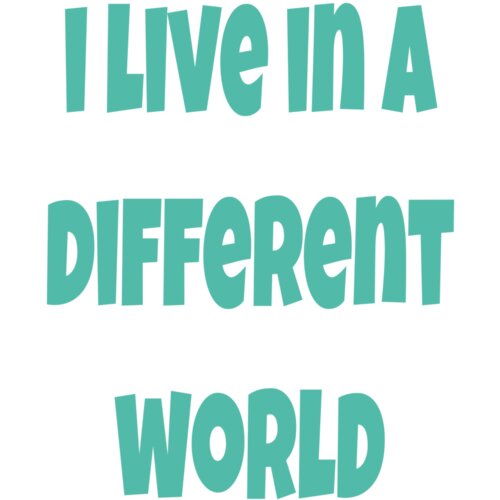 I Live In A Different World  Thumbnail