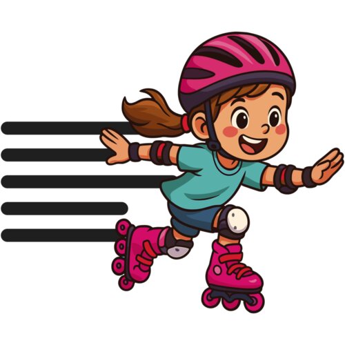 Girl Rollerblades Thumbnail