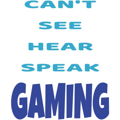 Can't See Hear Speak Gaming Thumbnail